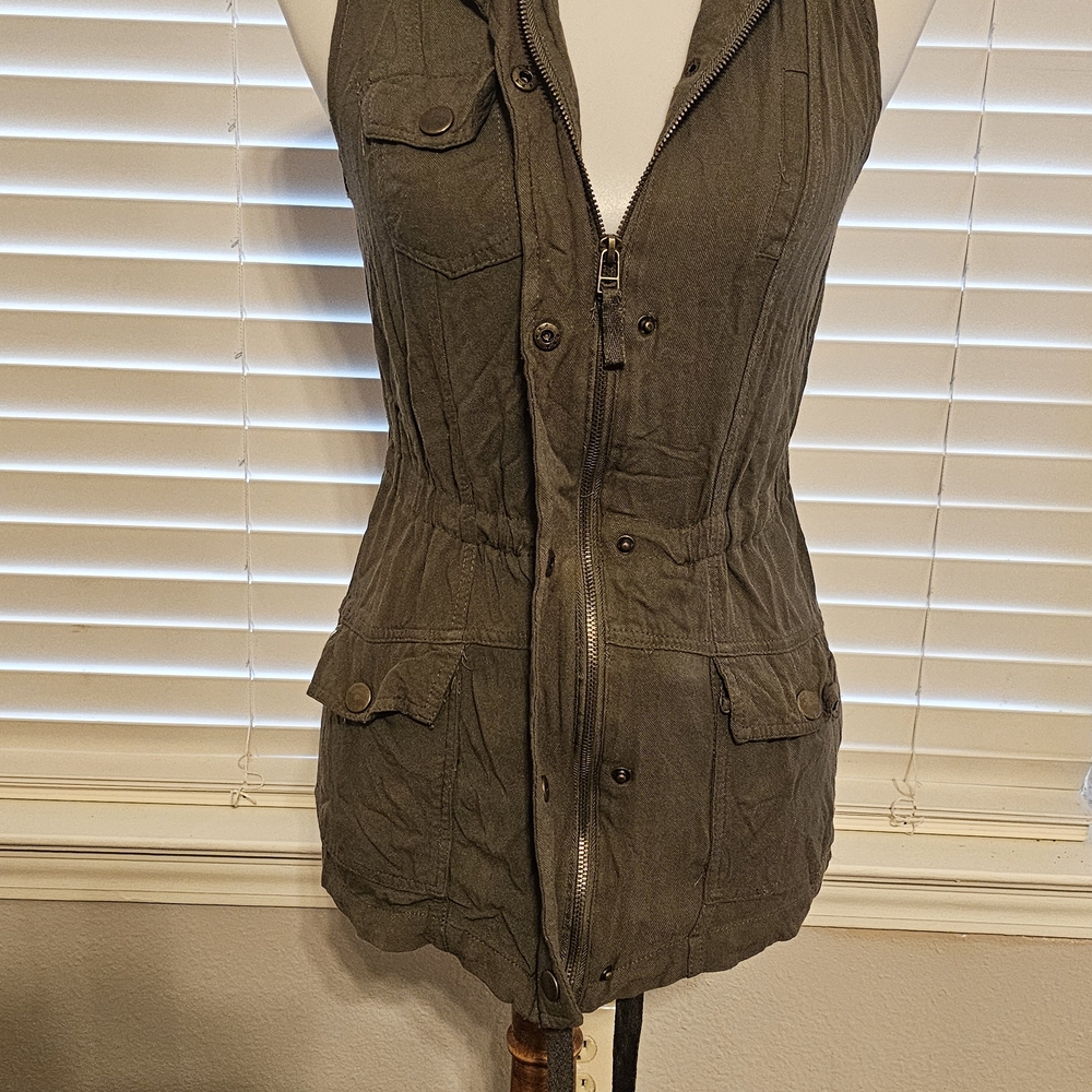 Charlotte Russe Khaki Utility Jacket